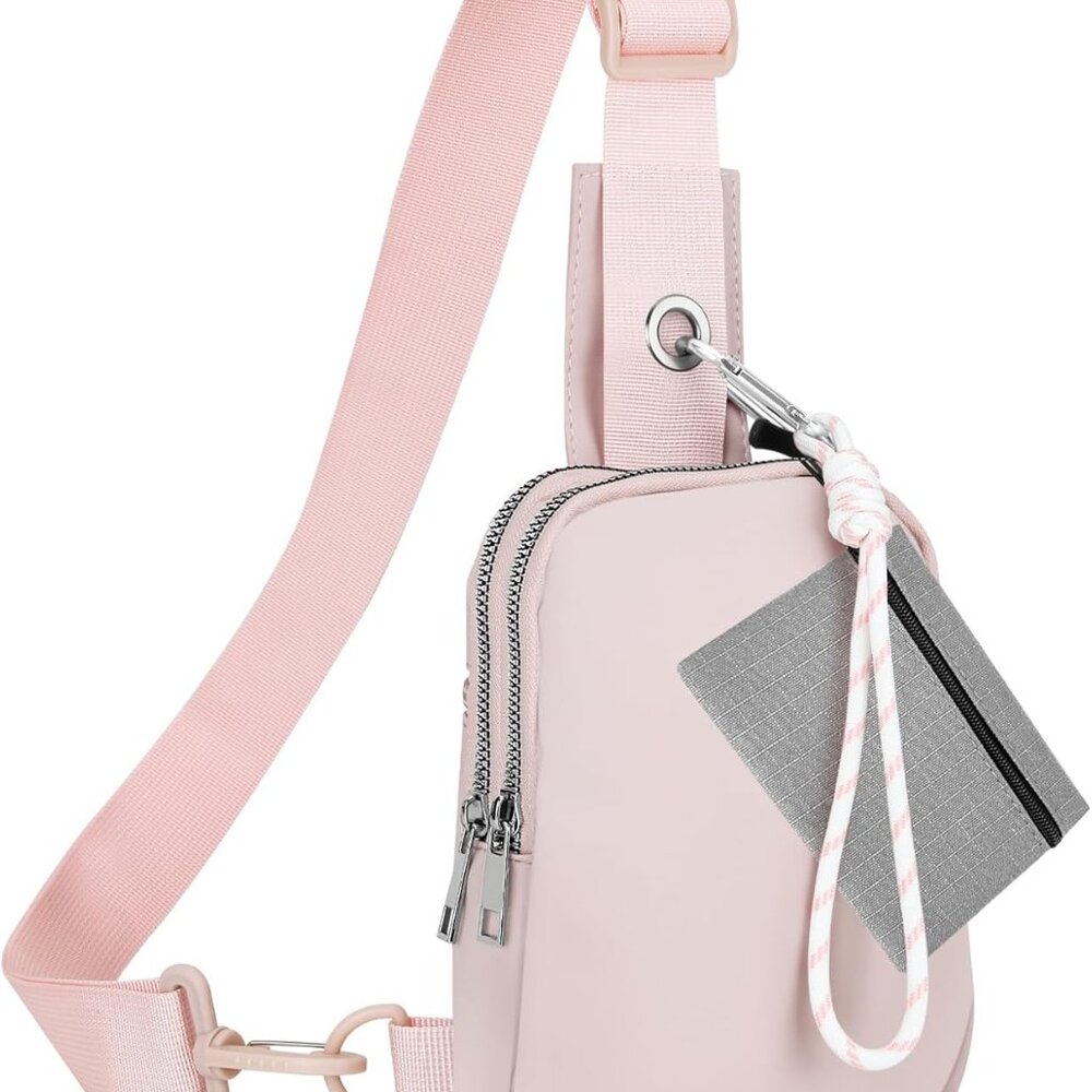 Waterproof Clear Bag For Stadium Events, Women's Crossbody Clear Sling Bag With